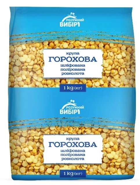 Крупа горохова Розумний вибір, 1 кг